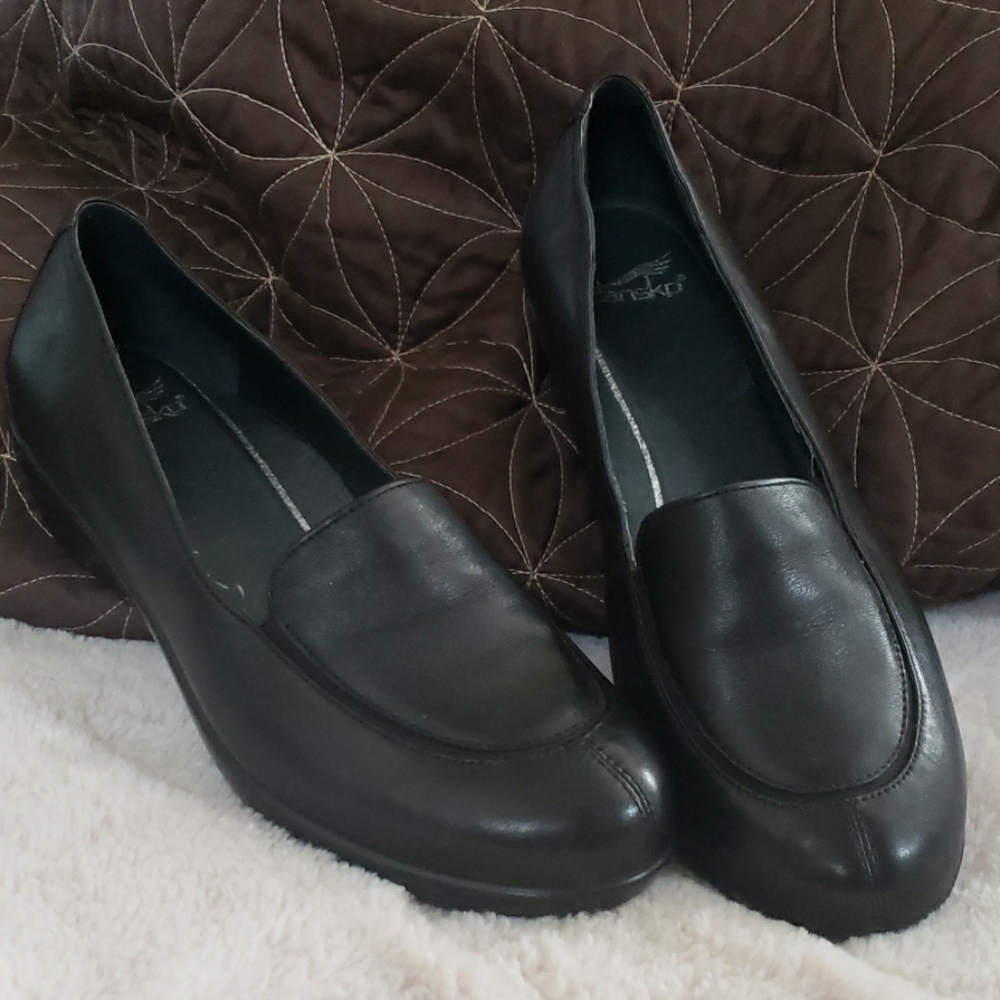 Dansko Black Flats